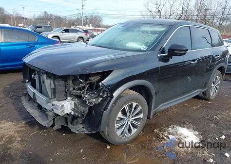 2024 Infiniti Qx60 Pure Awd z USA, uszkodzony, nr VIN 5N1DL1ES7RC342237